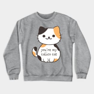 BTS Jimin Serendipity you're my calico cat Crewneck Sweatshirt